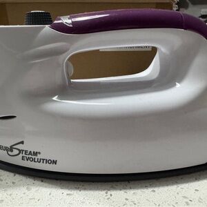 Eurosteam Evolution Iron with Purple Accent